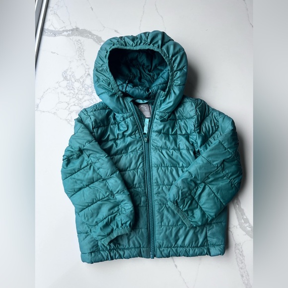 Kids 3T Lightweight Spruce Puffer Coat by PRIMARY - Picture 2 of 8